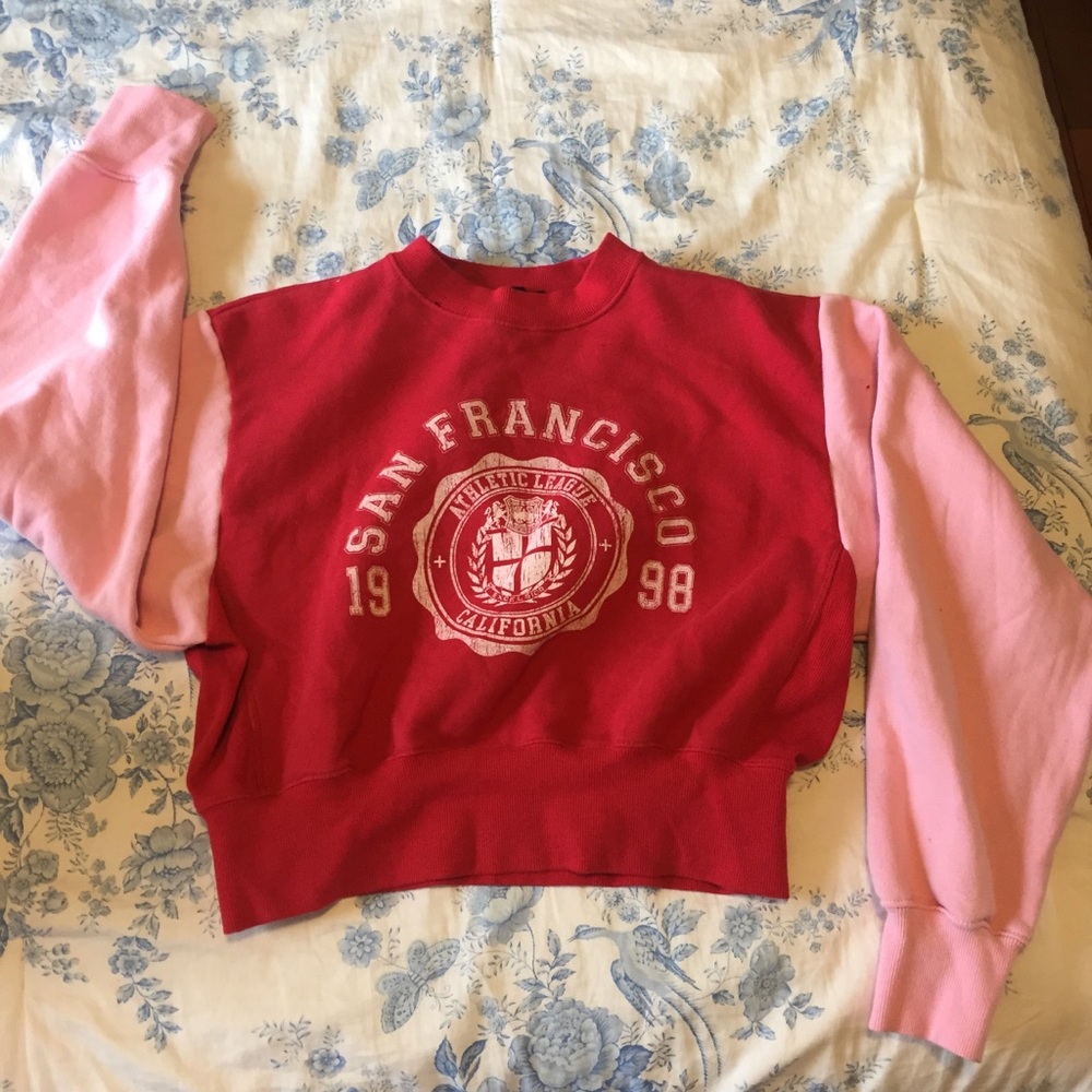 Crop sweatshirt